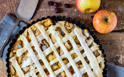 Lattice Top Apple Tart