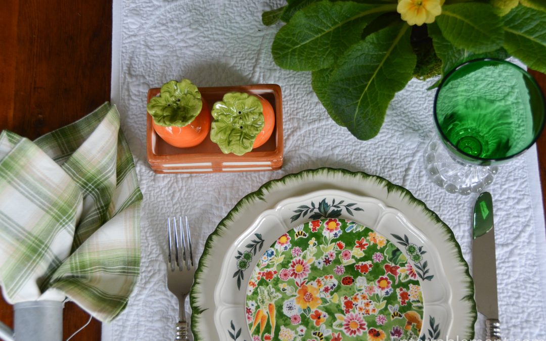 Pier 1 Chintz Appetizer Plates