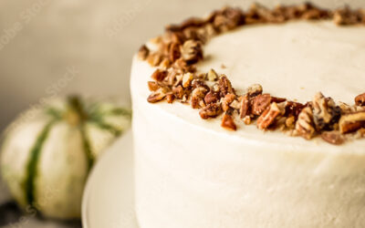 Pumpkin Cake with Brown Butter Cream Cheese Icing