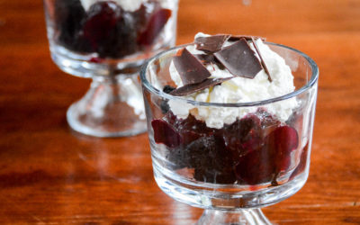 Deconstructed Black Forest Cake