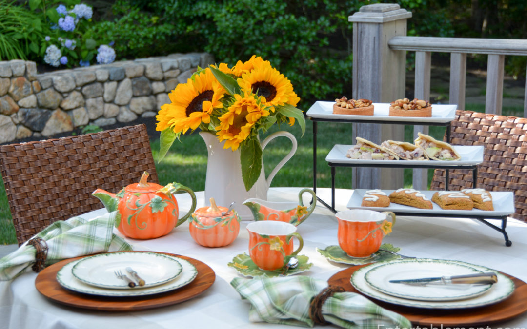 Celebrate Fall with a Pumpkin Inspired Tea