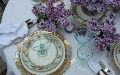 Eau de Nil with Lilacs