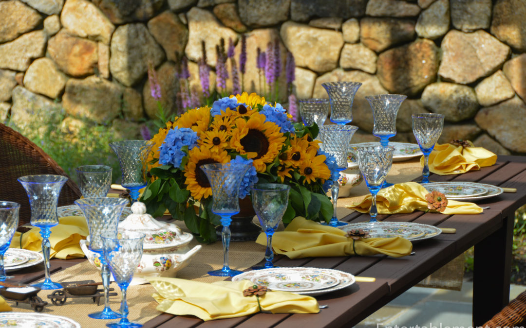 A Happy Summer-to-Fall Transition Table