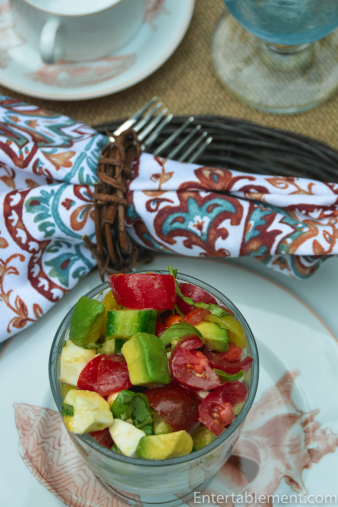 Avocado Caprese Salad