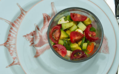 Avocado Caprese Salad