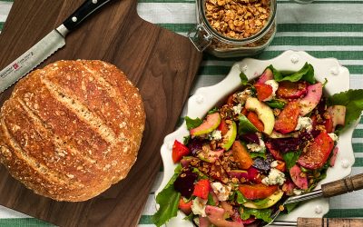 Roasted Beet and Squash Salad with Gorgonzola