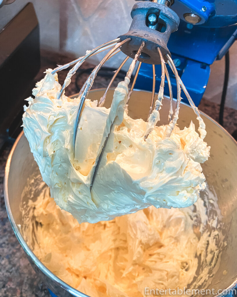 French Buttercream before the chocolate is added.