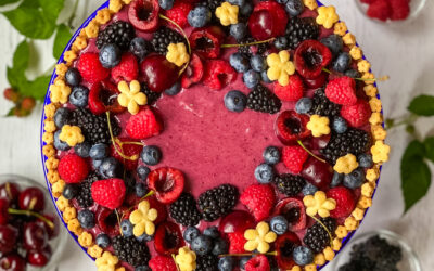 Mixed Berry Curd Tart