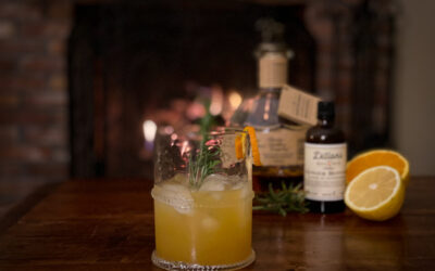 Rosemary Spiced Bourbon Old-Fashioned