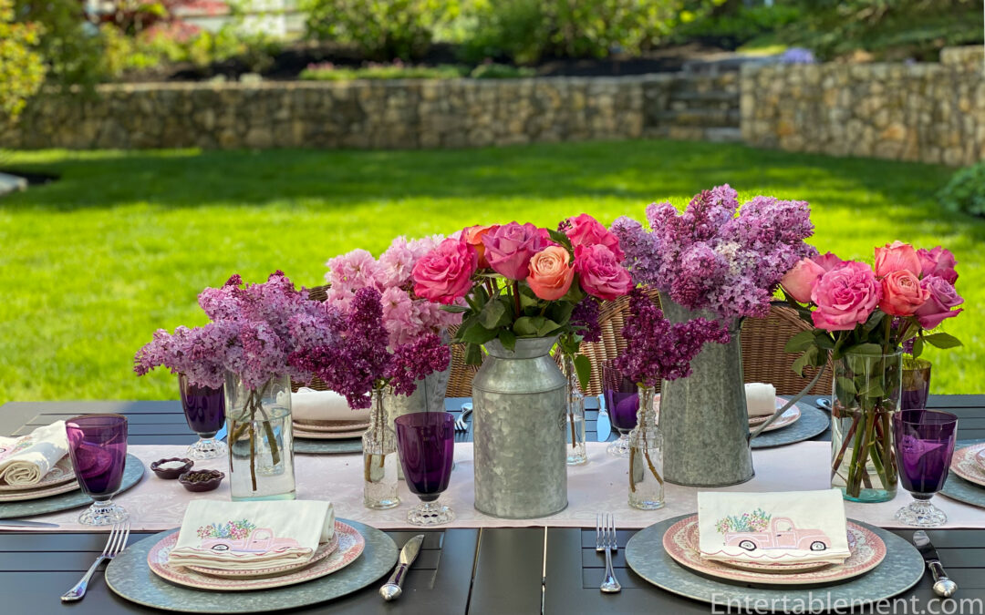 A Sublimely Fragrant Table for Mother’s Day