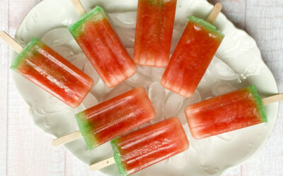 Watermelon Popsicles