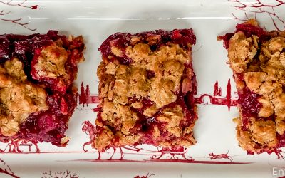 Cranberry Oat Bars