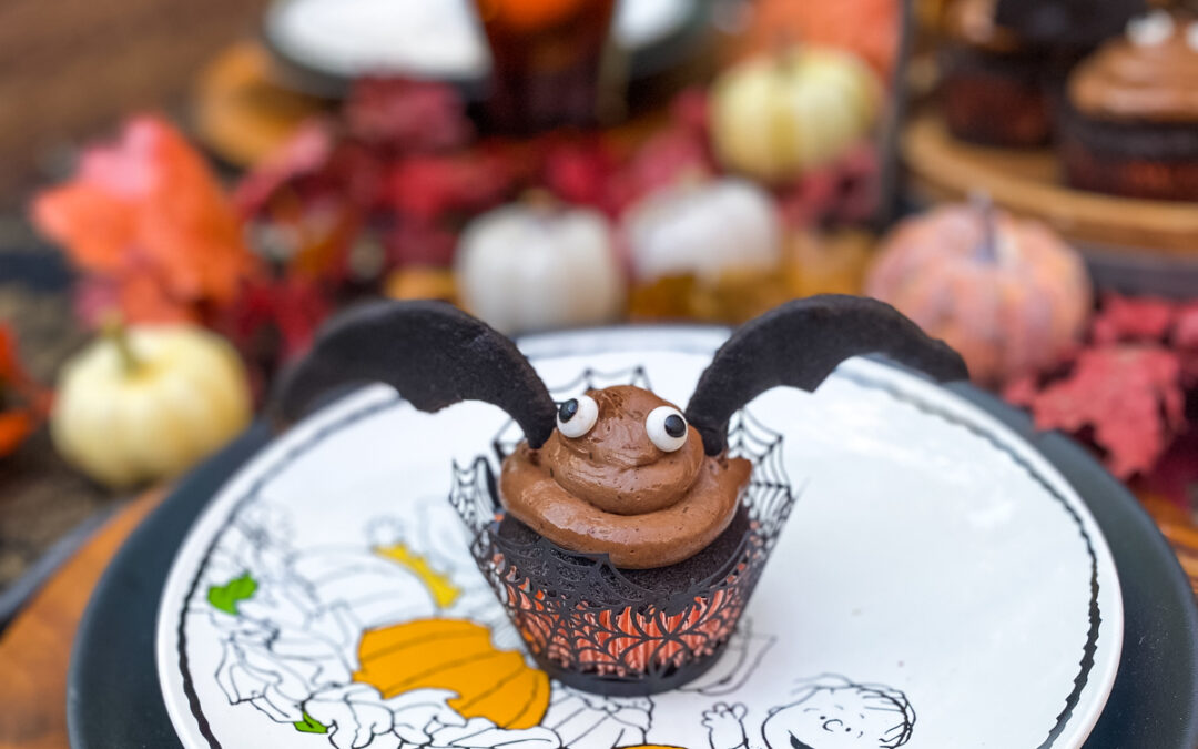 Chocolate Bat Cupcakes