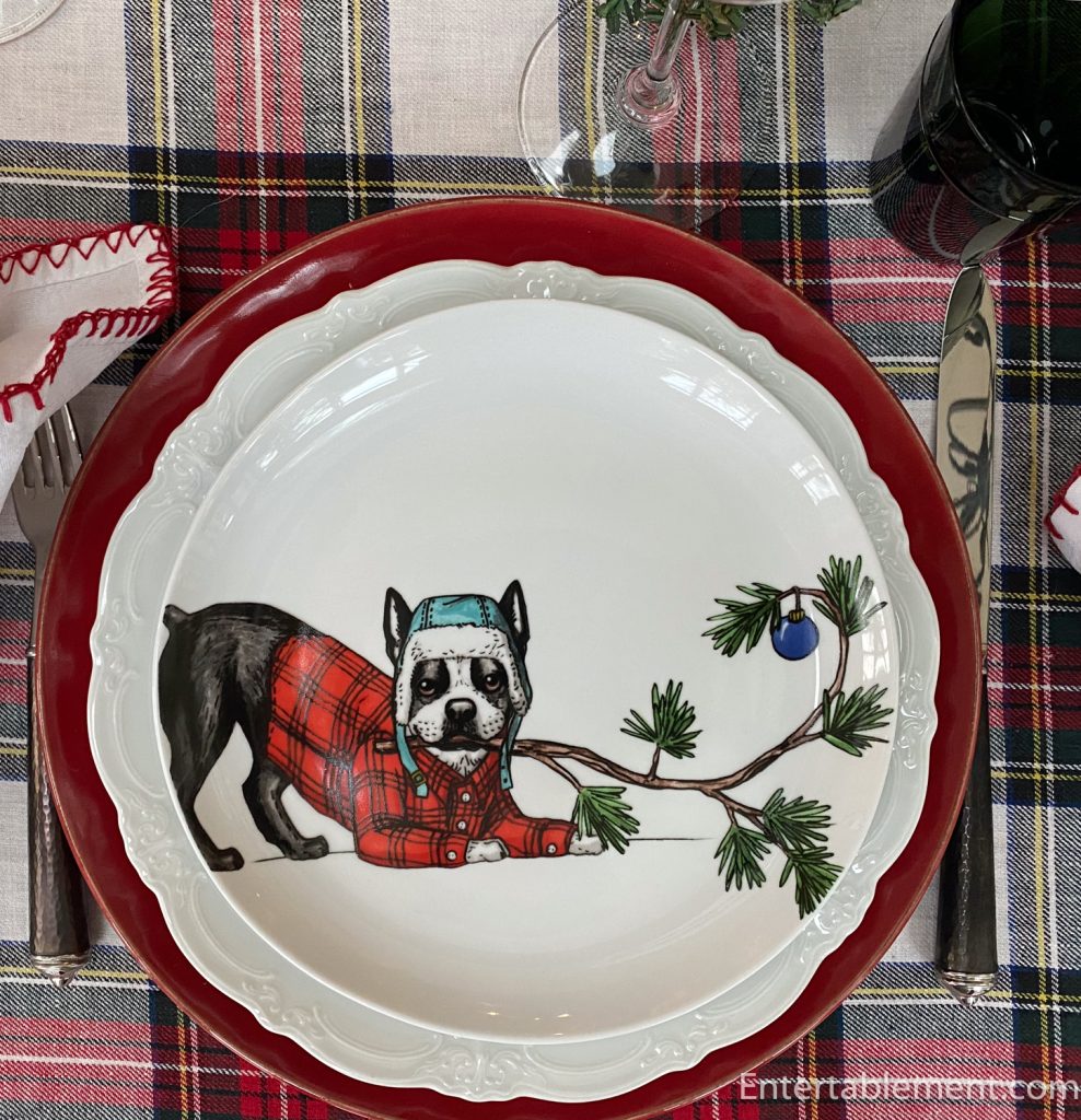 West Elm Dapper Animals Christmas with Croquembouche