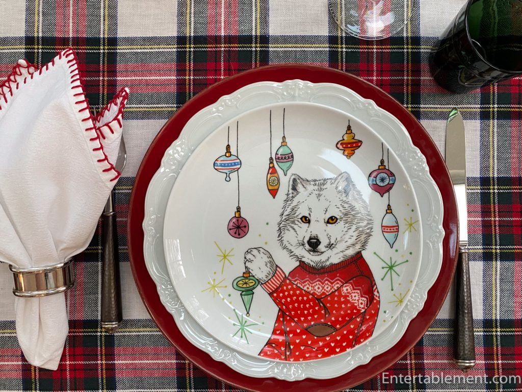 West Elm Dapper Animals Christmas with Croquembouche