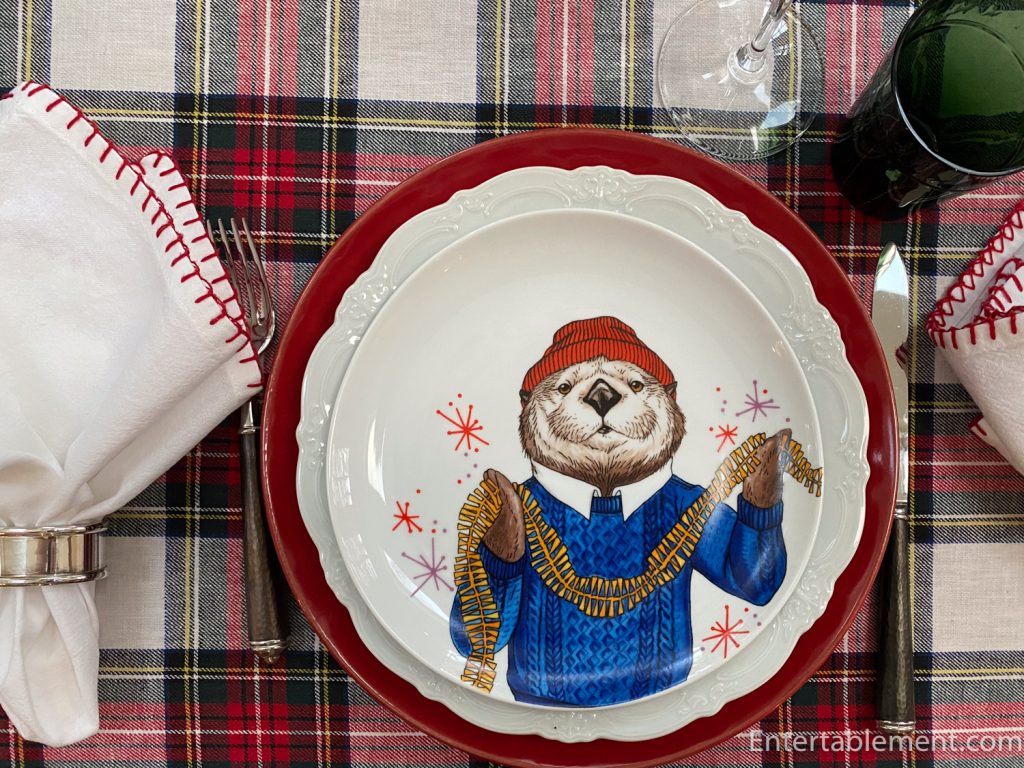 West Elm Dapper Animals Christmas with Croquembouche