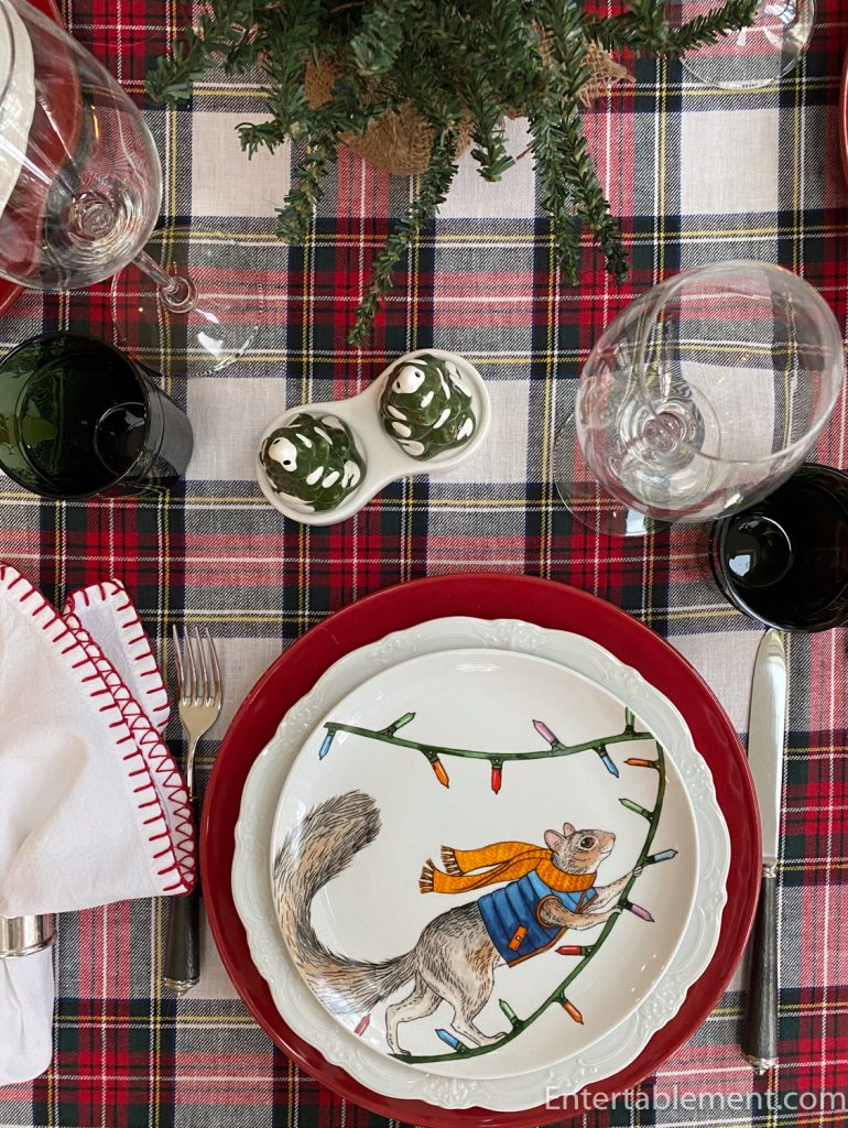 West Elm Dapper Animals Christmas with Croquembouche