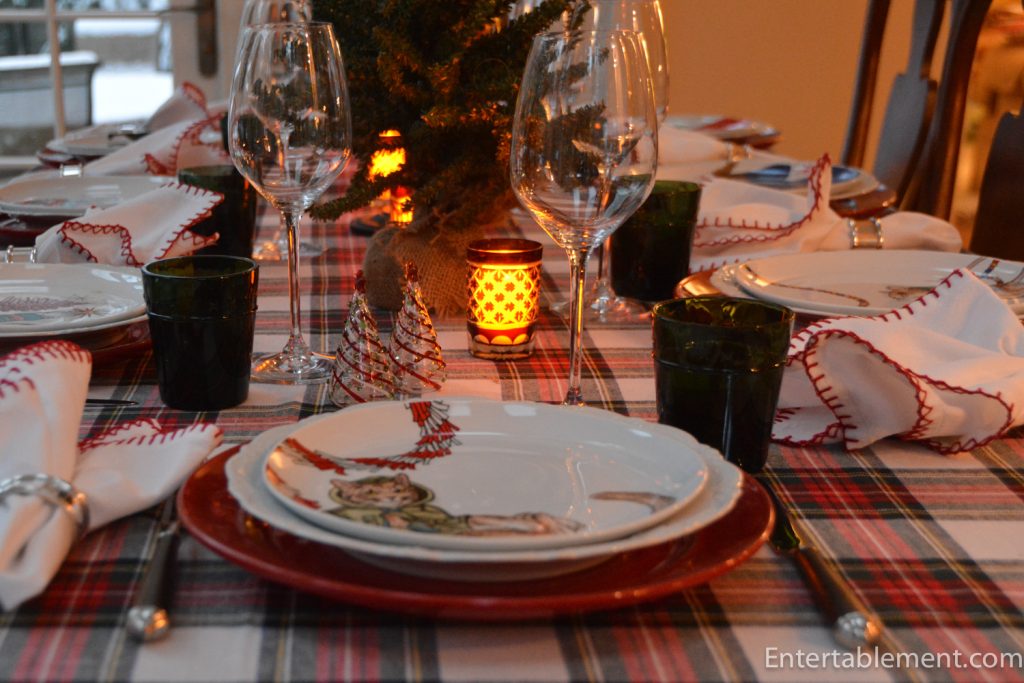 West Elm Dapper Animals Christmas with Croquembouche