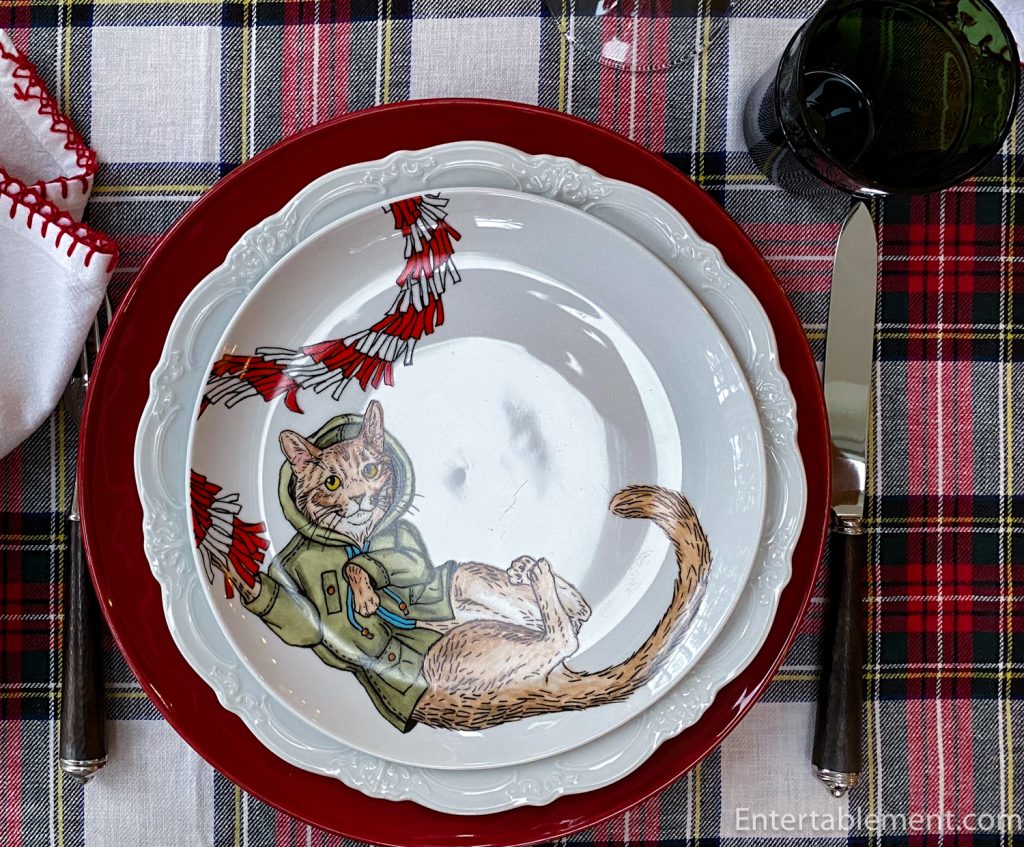 West Elm Dapper Animals Christmas with Croquembouche