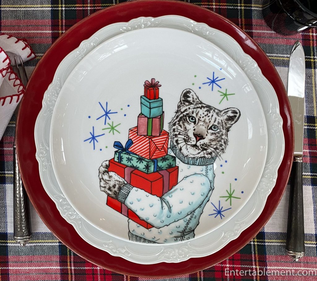 West Elm Dapper Animals Christmas with Croquembouche