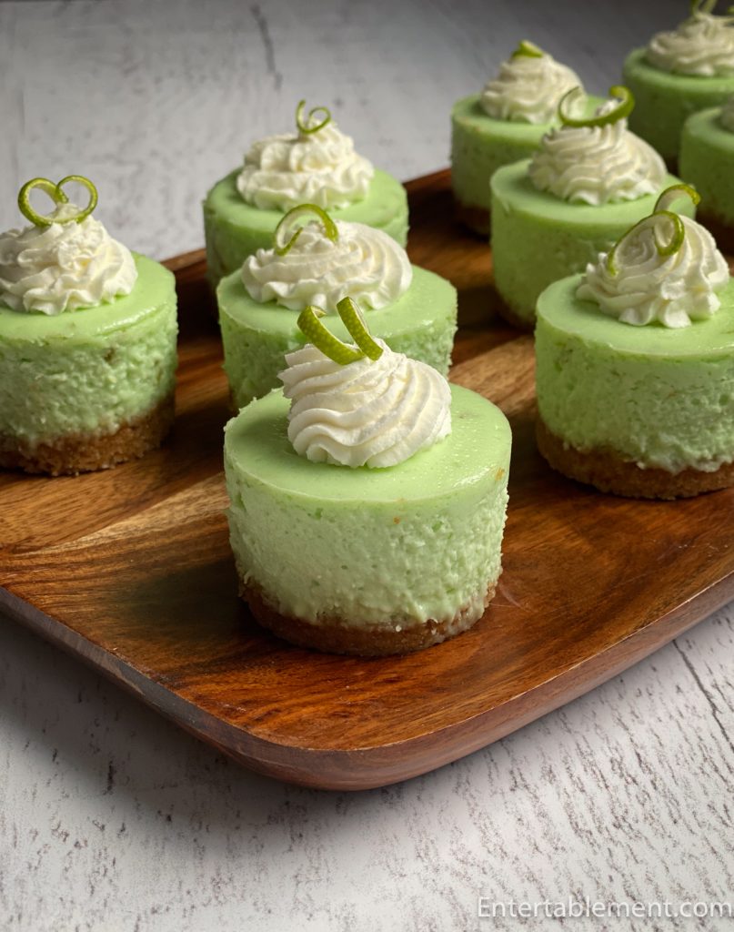 Mini Lime Cheesecakes