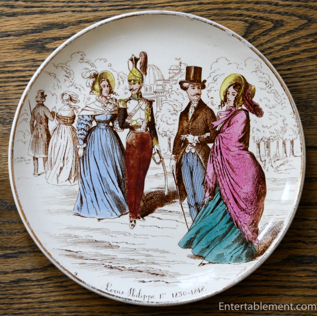 Le Monde Depuis Cent Ans by Creil et Montereau Louis-Philippe I (1830–1848) Under the July Monarchy, fashion turns outward toward public life.