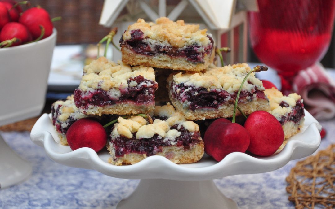 Cherry Crumb Bars