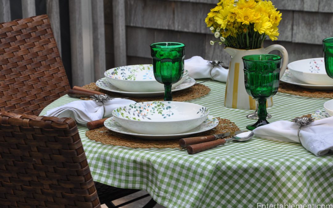 Mikasa Tivoli Garden: A Fresh Summer Table
