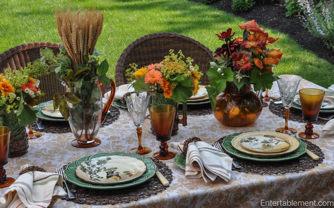 The Gleaners and Gypsies Table—Royal Doulton Series Ware