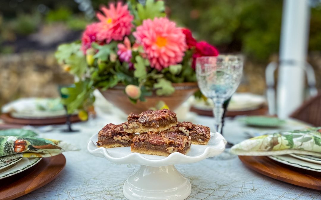 Maple Bourbon Pecan Squares