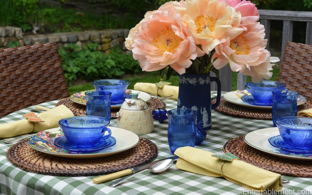 Anemones and Peonies: A Spring Table with Royal Doulton