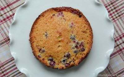 Cape Cod Cranberry Walnut Butter Cake